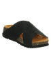 Think! Leren slippers "Koak" zwart