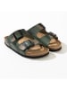 Sunbay Slippers "Trefle" kaki