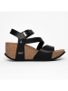 Sunbay Keilsandaletten "Cooma" in Schwarz