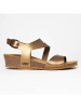 Sunbay Sleehaksandalen "Cresta" goudkleurig