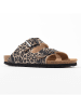 Sunbay Slippers "Trefle" bruin/ zwart