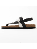 Sunbay Sandalen "Gove" in Schwarz/ Silber