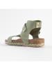 Sunbay Leren sandalen "Dooly" groen