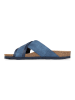 Sunbay Slippers "Giovani" donkerblauw