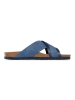 Sunbay Slippers "Giovani" donkerblauw