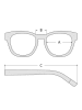 Polaroid Okulary przeciwsłoneczne unisex w kolorze jasnoróżowo-czarnym
