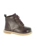 Andrea Conti Leder-Boots in Braun