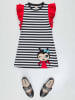 Denokids Sukienka "Ladybug" w kolorze czarno-biało-czerwonym