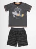 Denokids 2-delige outfit "Glider" grijs