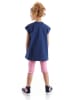 Denokids 2-delige outfit "Astrocorn" blauw/lichtroze