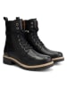TRAVELIN' Leder-Boots "Kylland" in Schwarz