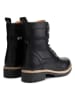 TRAVELIN' Leder-Boots "Kylland" in Schwarz