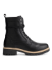TRAVELIN' Leder-Boots "Kylland" in Schwarz