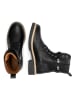 TRAVELIN' Leder-Boots "Kylland" in Schwarz