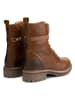 Travelin` Leder-Boots "Kylland" in Hellbraun