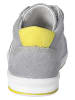 PEPINO Leder-Sneakers "Linu" in Hellgrau/ Gelb