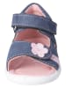 PEPINO Skórzane sandały "Maja" w kolorze granatowo-jasnoróżowym