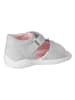 PEPINO Skórzane sandały w kolorze jasnoszaro-różowym