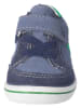 PEPINO Leder-Sneakers "Jaccy" in Blau/ Grün