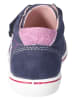 PEPINO Skórzane sneakersy "Mia" w kolorze granatowo-różowym