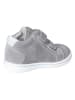 PEPINO Leren sneakers "Mia" lichtgrijs