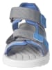 Ricosta Sandalen "Tarek" in Hellgrau/ Blau