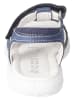 Ricosta Leren sandalen "Lorena" donkerblauw