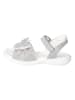 Ricosta Leder-Sandalen "Kelebek" in Silber