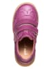 POM POM Leder-Sneakers in Lila