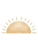Ambiance Wandtattoo "Watercolor sun" - (B)140 x (H)60 cm