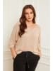 Plus Size Company Trui beige