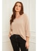 Plus Size Company Trui beige