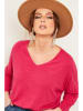 Plus Size Company Pullover in Pink