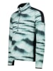 CMP Fleece trui petrol/wit
