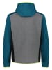 CMP Walkjacke in Grau/ Petrol