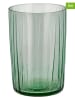 Bitz 4er-Set: Wassergläser "Kusintha" in Grün - 280 ml
