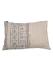David Fussenegger Kussenhoes "Lino - Noorse borduursels" beige