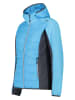 CMP Hybride jas lichtblauw/zwart