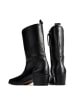 loft37 Leder-Boots in Schwarz