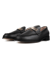 loft37 Leder-Mokassins in Schwarz