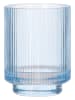 SÖDAHL Zahnputzbecher "Clarity" in Hellblau - (H)10 x Ø 8 cm