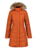 Icepeak Płaszcz pikowany "Paiva" w kolorze pomarańczowym