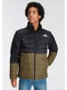 The North Face Steppjacke in Khaki/ Schwarz