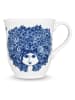 Bjørn Wiinblad Mok "Rosalinde" wit/blauw - 350 ml