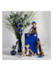 Holme Gaard Vase "ARC" in Blau - (H)15 x Ø 8 cm