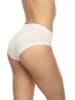 COTONELLA Figi high waist (6 par) w kolorze białym