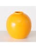 Boltze 3-delige set: vazen "Rondella" oranje/paars/lichtroze - (H)10 x Ø 10 cm