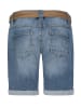 Sublevel Jeans-Bermudas in Blau