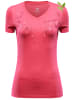 Black Yak Koszulka "Senepol" w kolorze różowym