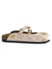 Calceo Clogs in Creme/ Bunt